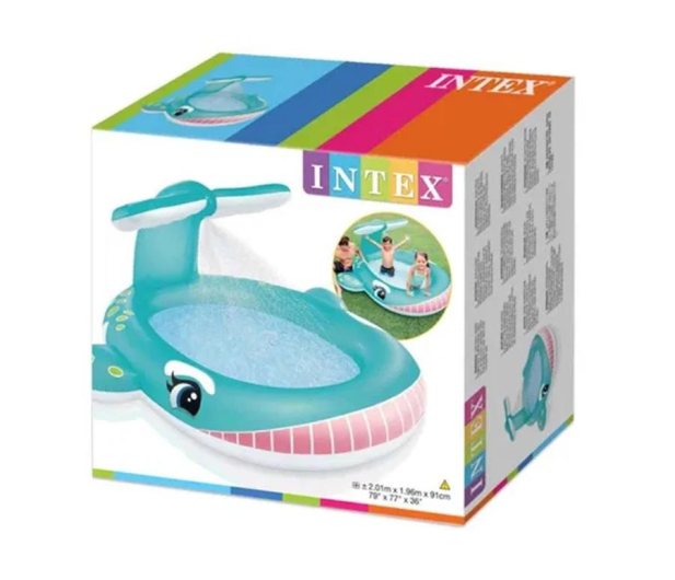INTEX Basen dmuchany Wieloryb 200x196x91cm - 549473 - zdjęcie 3
